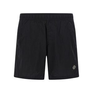Stone Island Blue Polyamide Swim Men's Shorts